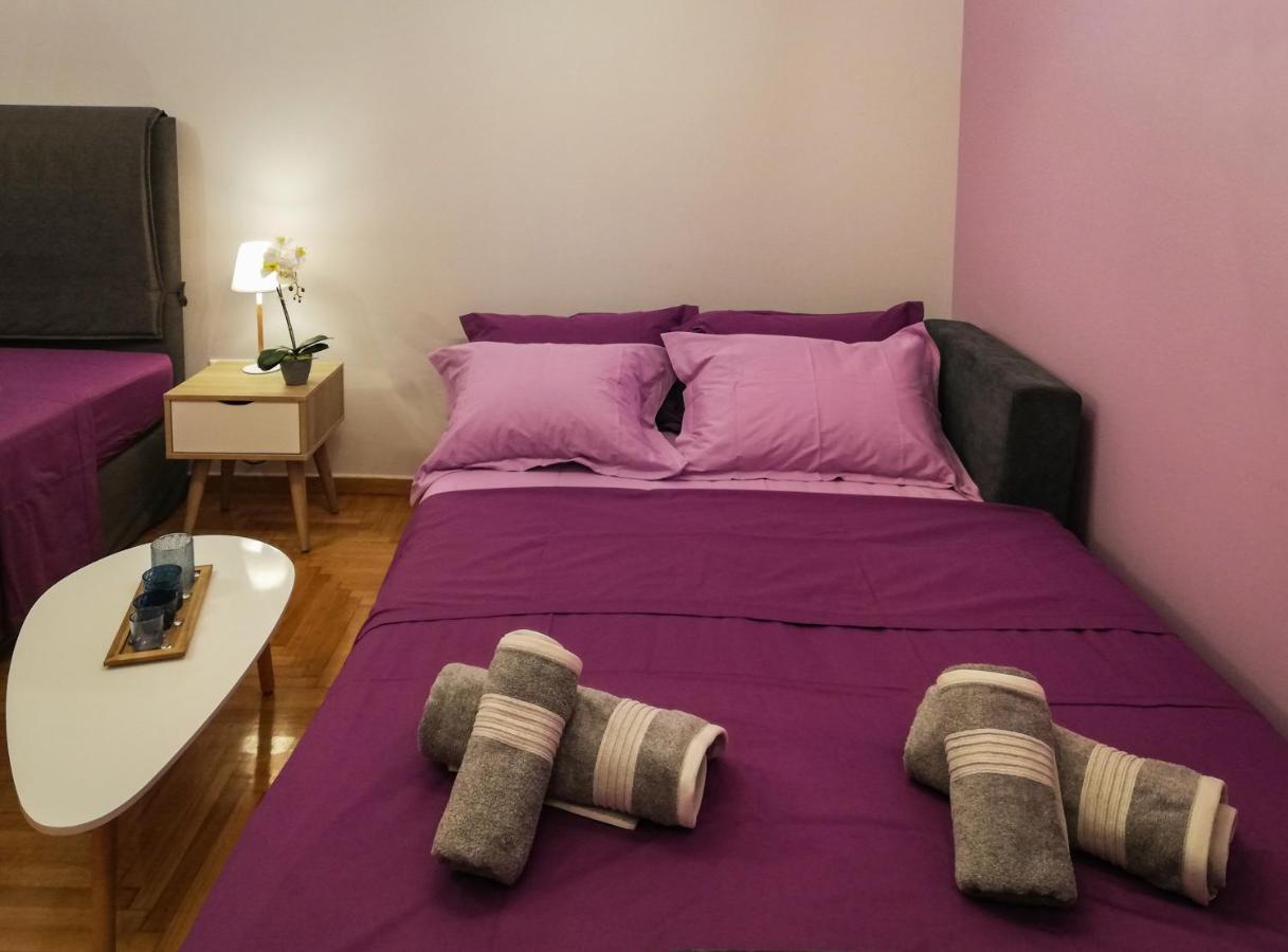 Stylish Modern Studio In The Heart Of Athena Bagian luar foto
