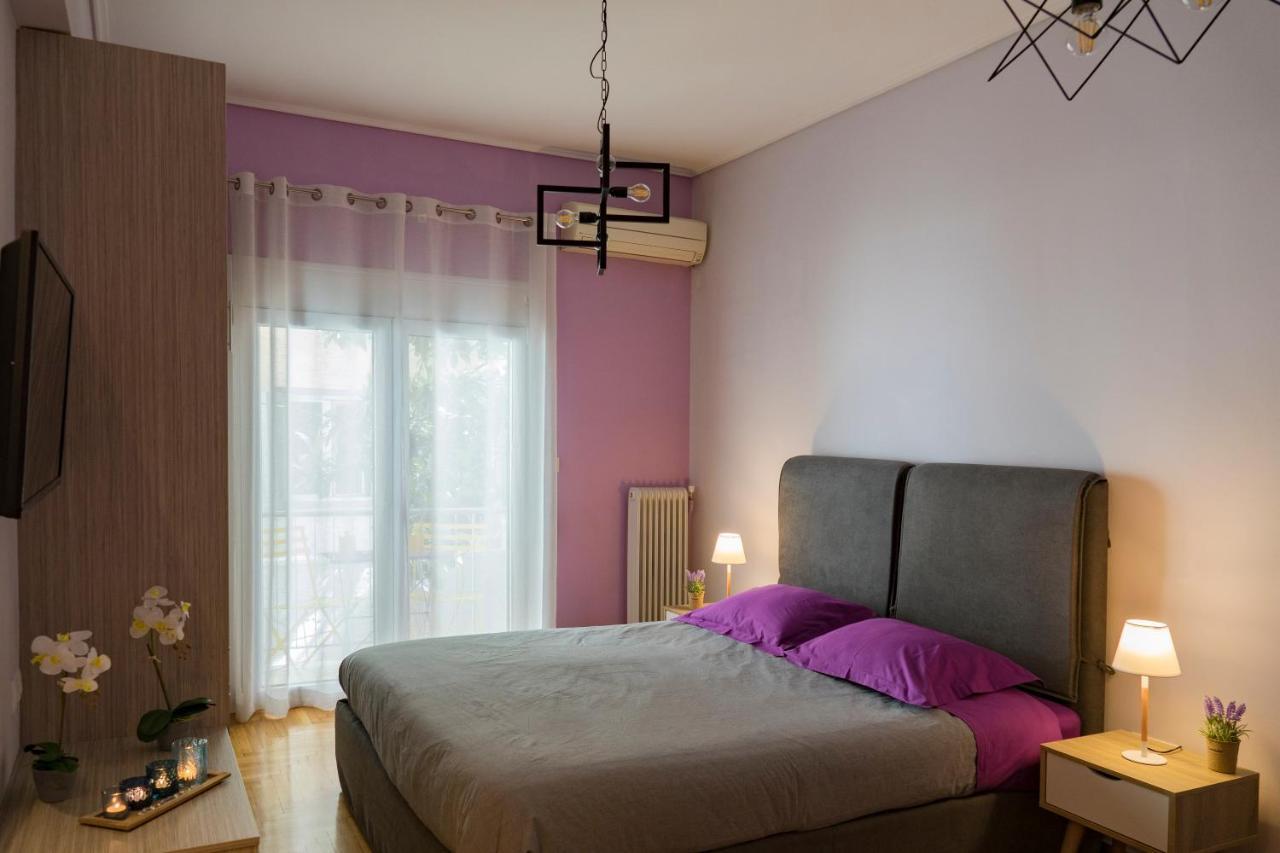 Stylish Modern Studio In The Heart Of Athena Bagian luar foto