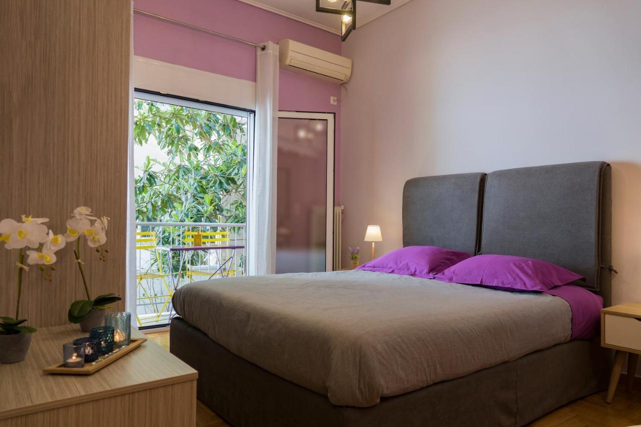 Stylish Modern Studio In The Heart Of Athena Bagian luar foto